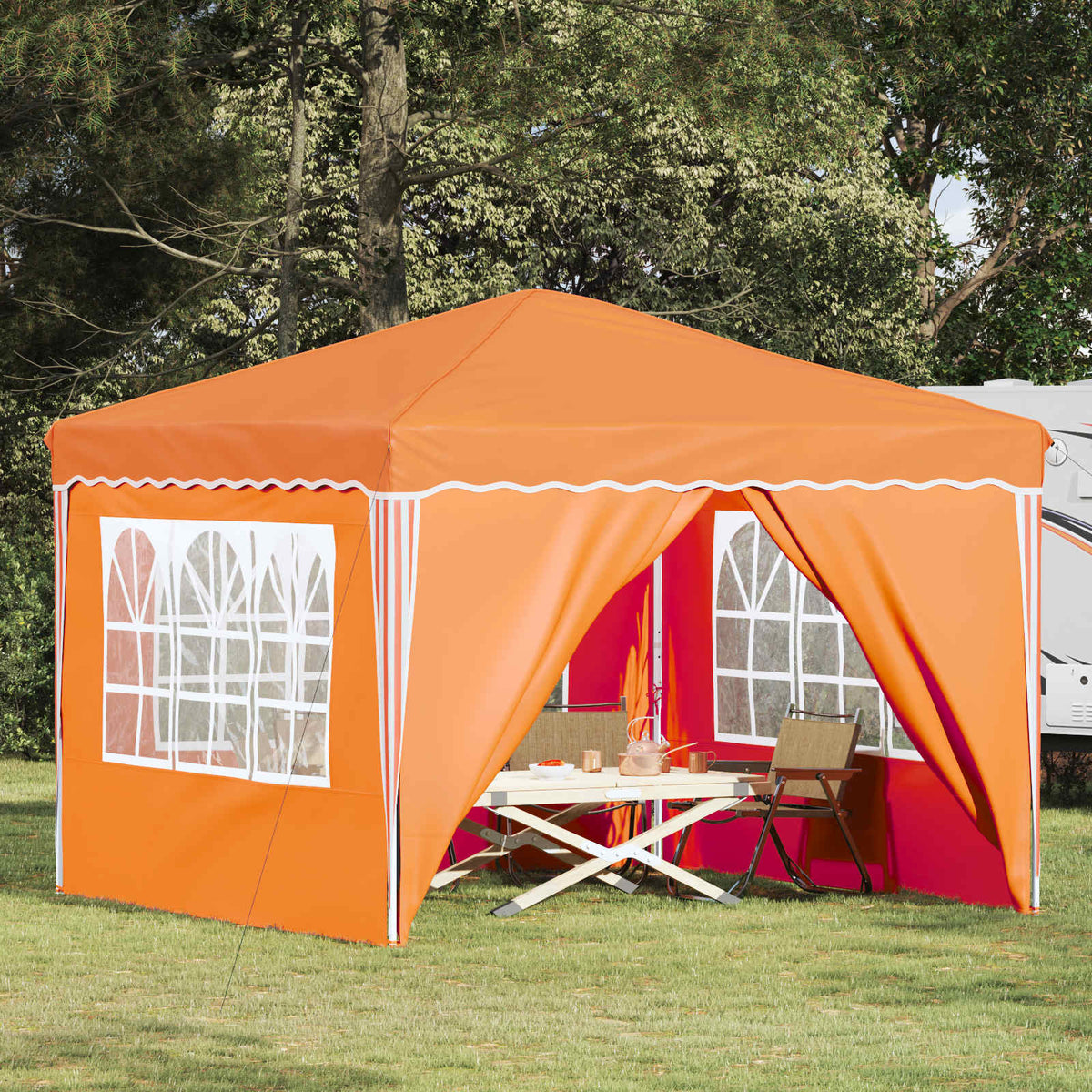 Pop-Up Feesttent 288 X 288 X 245 Cm Oxford Stof