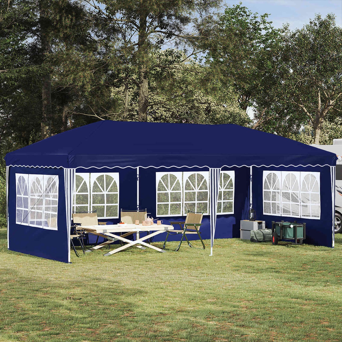 Pop-Up Feesttent 575 X 289 X 245 Cm