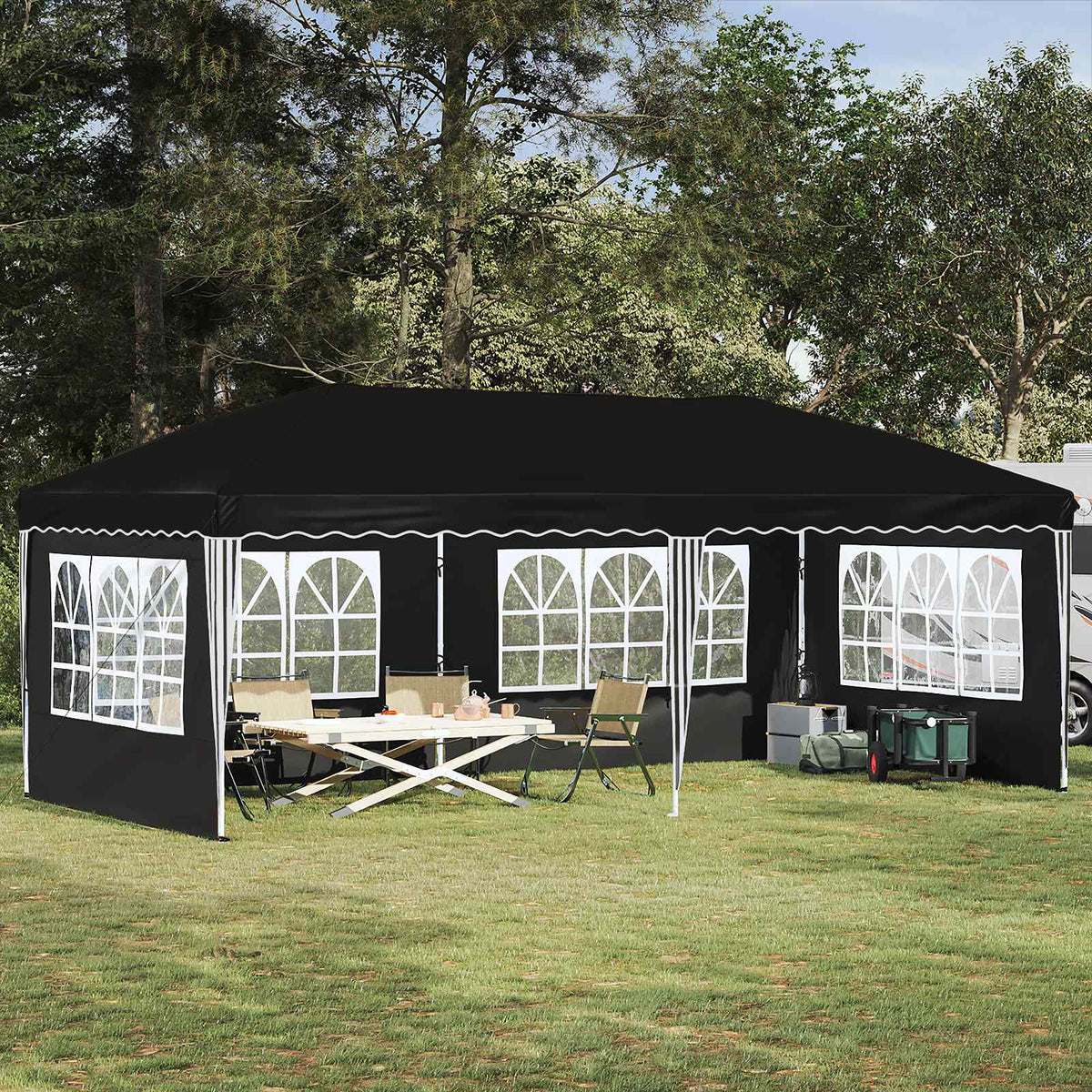 Pop-Up Feesttent 575 X 289 X 245 Cm