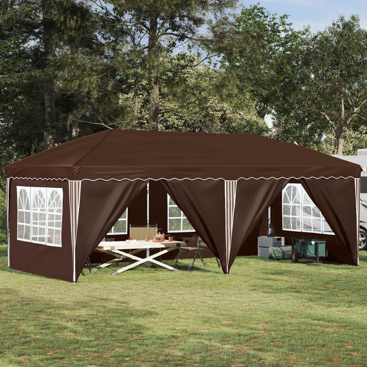 Pop-Up Feesttent 575 X 289 X 245 Cm
