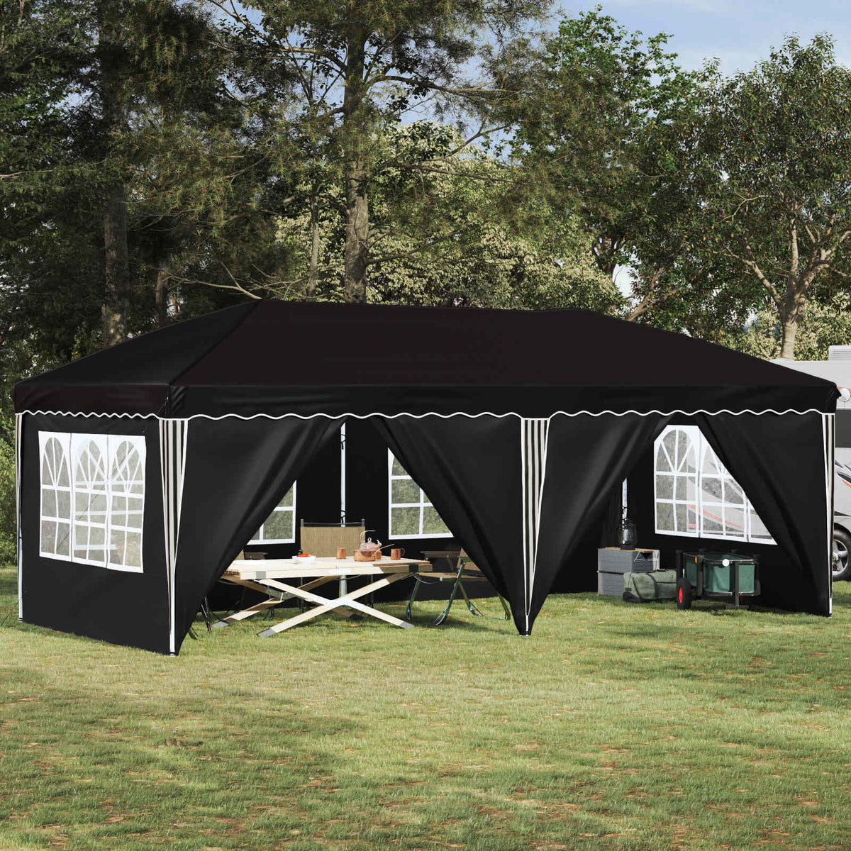 Pop-Up Feesttent 575 X 289 X 245 Cm