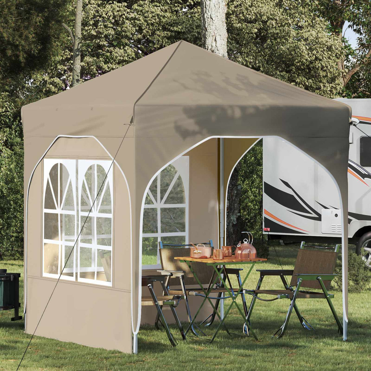 Pop-Up Feesttent 192 X 192 X 245 Cm