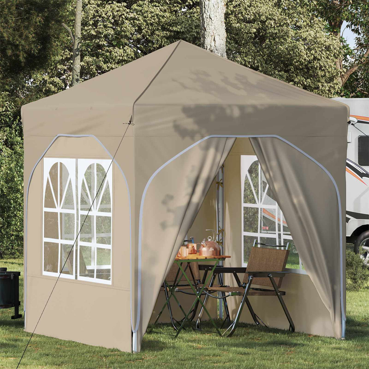 Pop-Up Feesttent 192 X 192 X 245 Cm