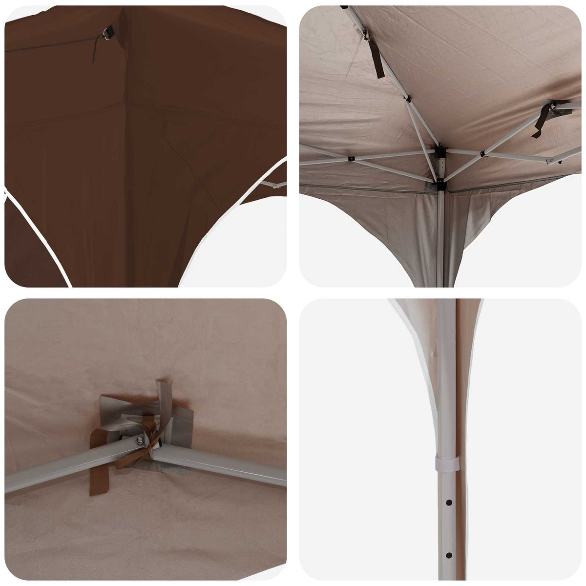 Pop-Up Feesttent 575 X 288 X 245 Cm Oxford Stof