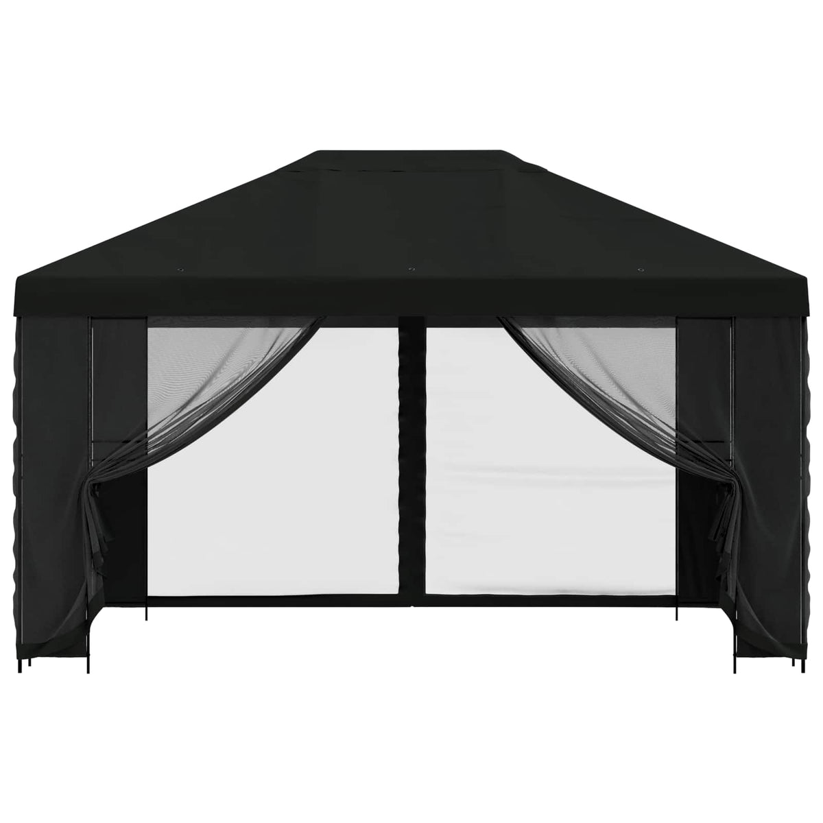Paviljoen Met Zijwanden 4 × 3 M Polyester En Staal