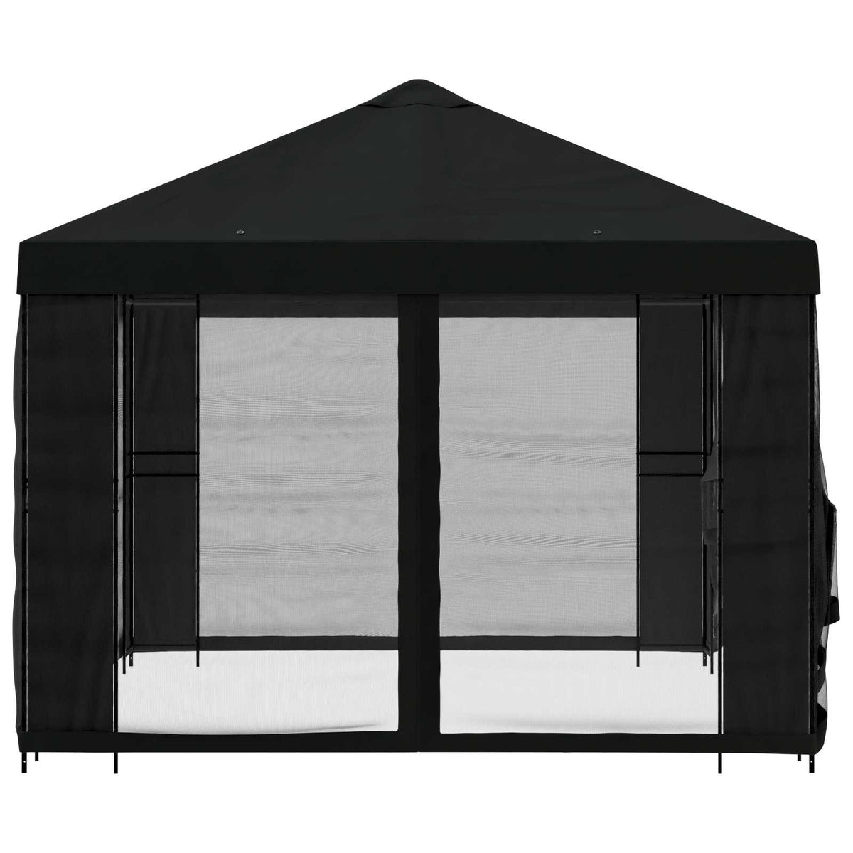 Paviljoen Met Zijwanden 4 × 3 M Polyester En Staal