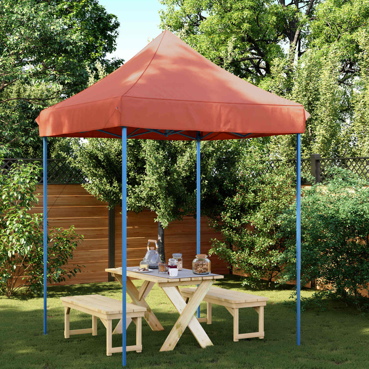 Partytent 200 X 200 X 306 Cm Oxford Stof