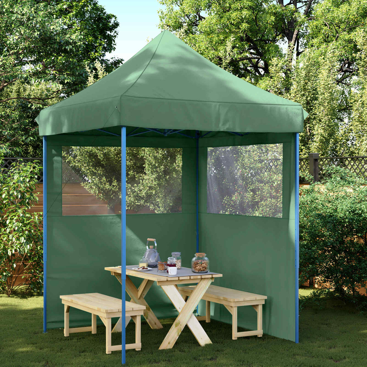 Partytent 200 X 200 X 306 Cm Oxford Stof