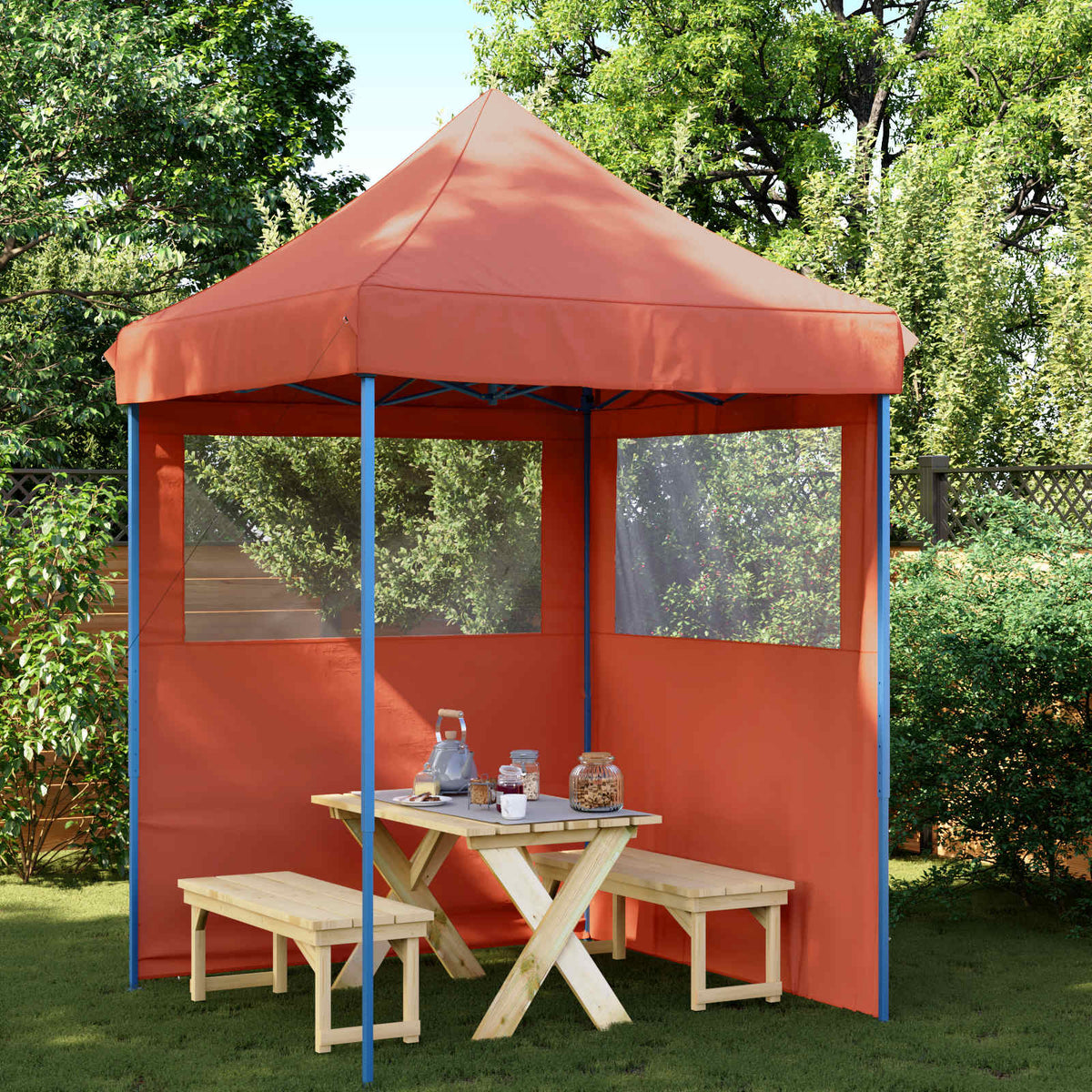 Partytent 200 X 200 X 306 Cm Oxford Stof