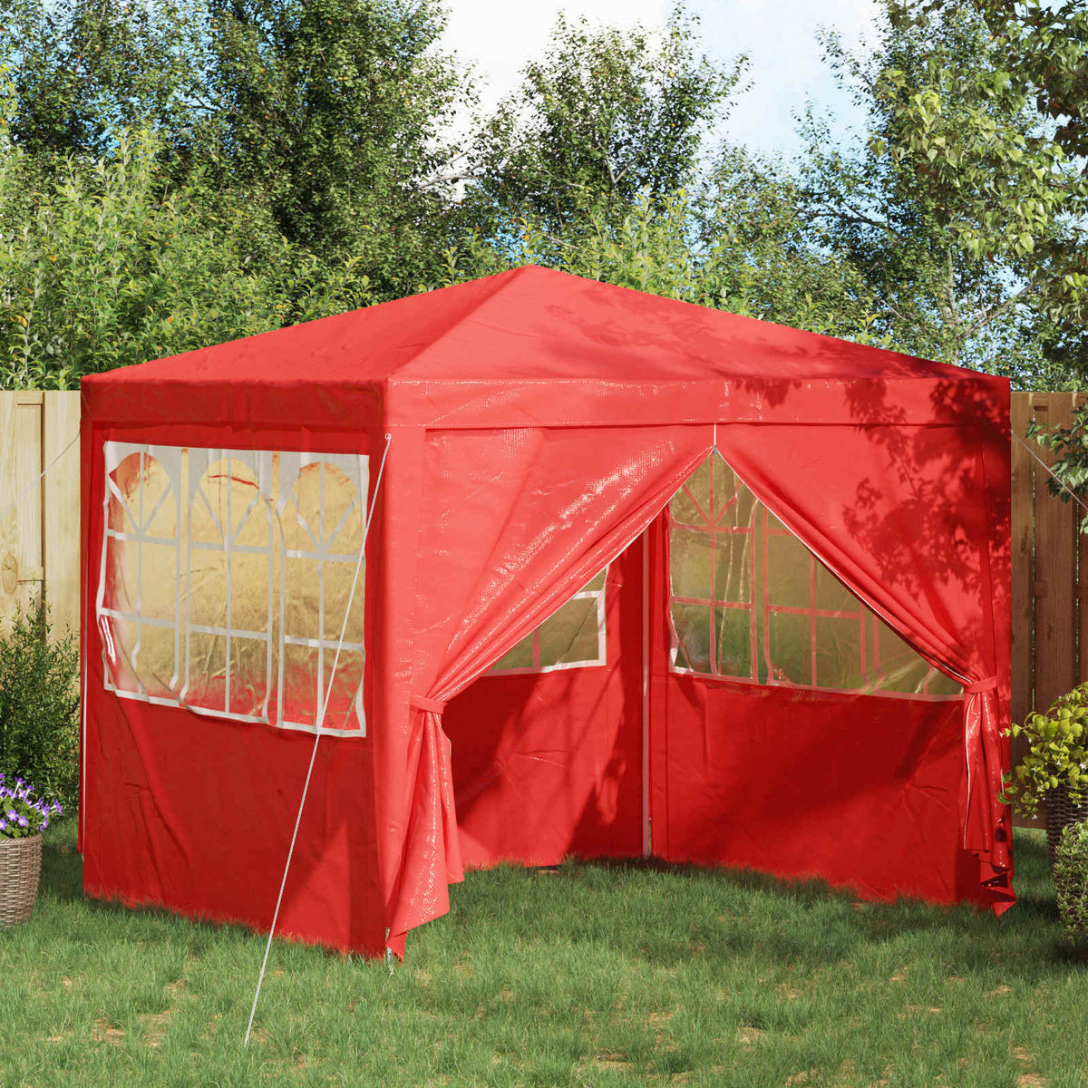 Partytent 200 X 200 X 240 Cm Pe En Staal