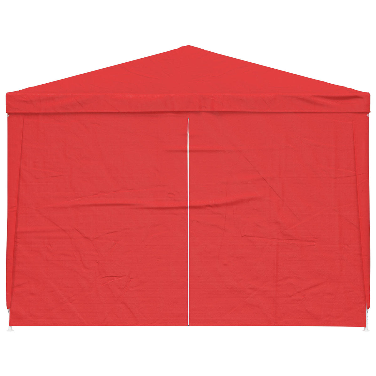 Partytent 300 X 300 X 255 Cm Rood Pe En Staal