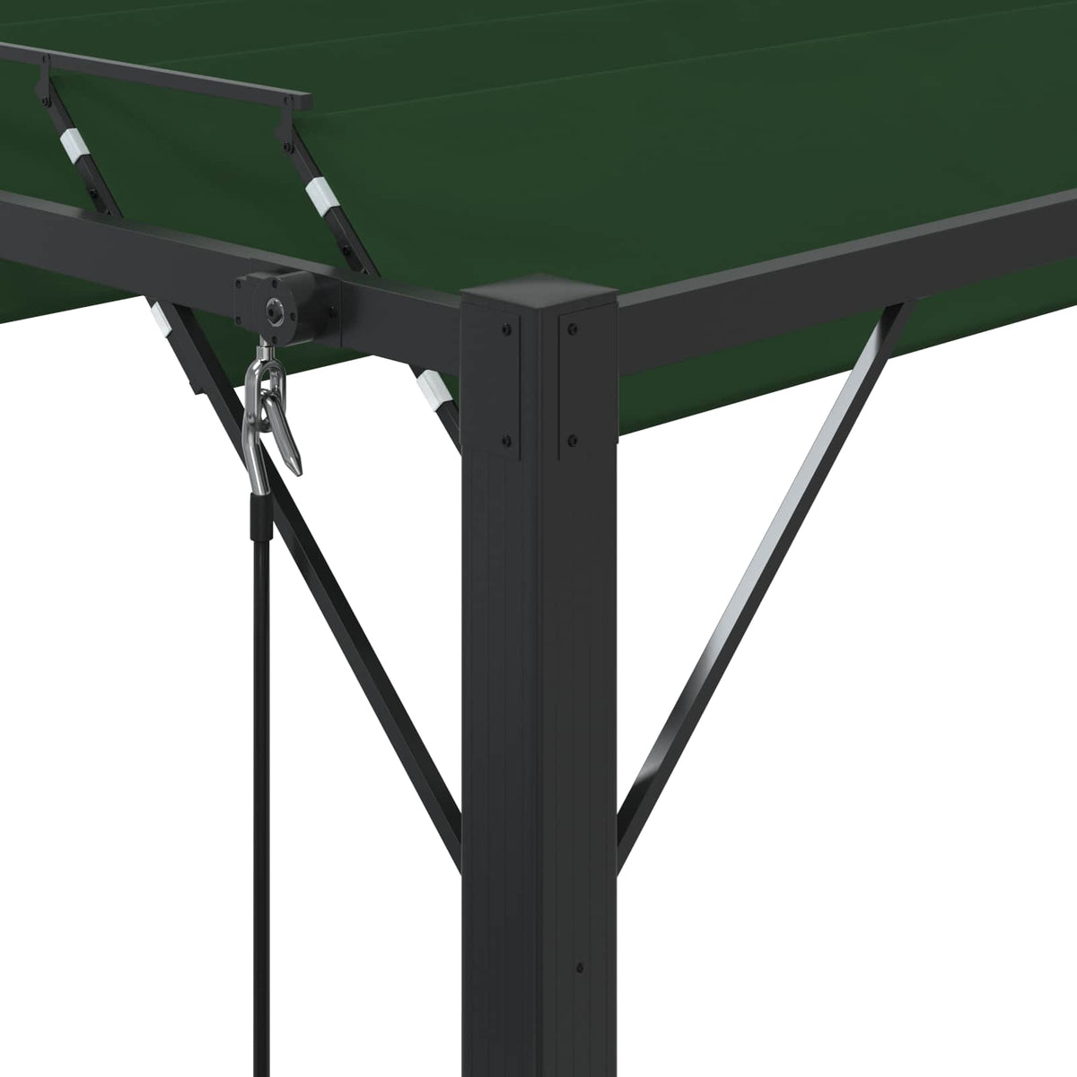 Gazebo Met Louvrezend Dak 3 X 4 X 2,14 M