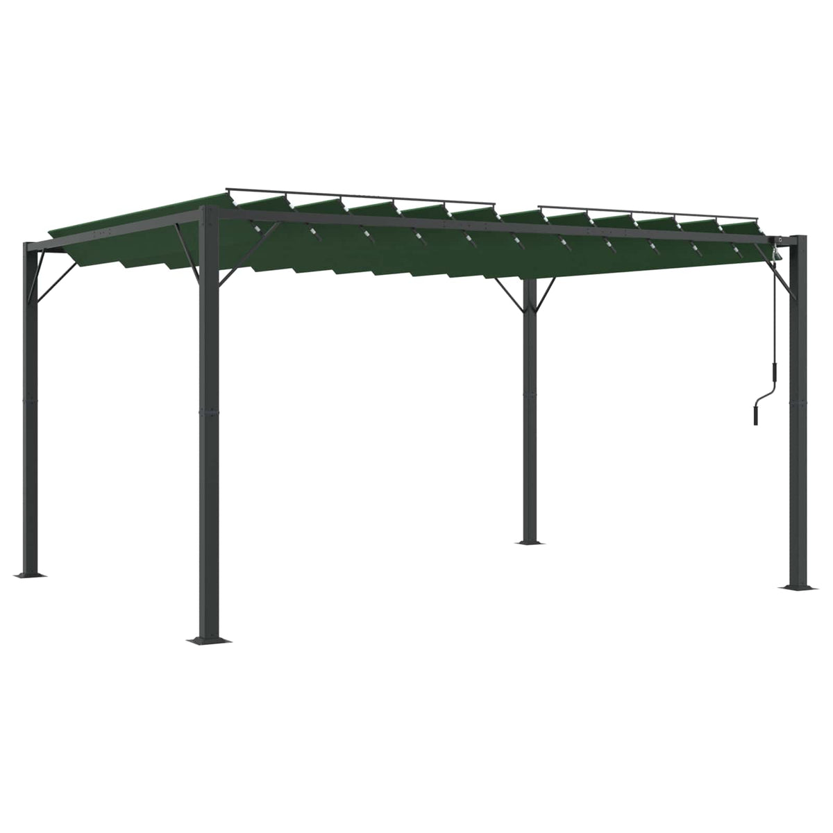 Gazebo Met Louvrezend Dak 3 X 4 X 2,14 M
