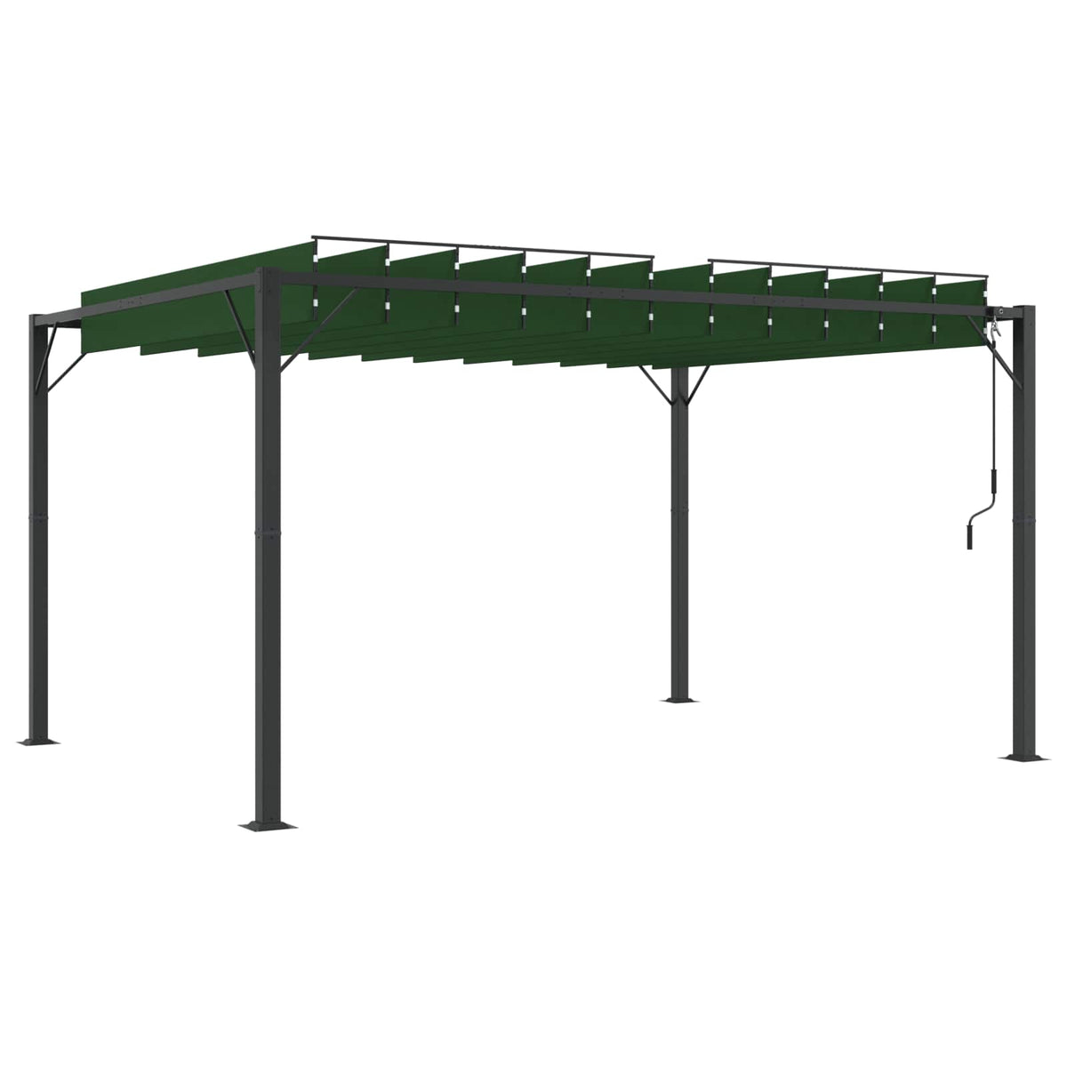Gazebo Met Louvrezend Dak 3 X 4 X 2,14 M