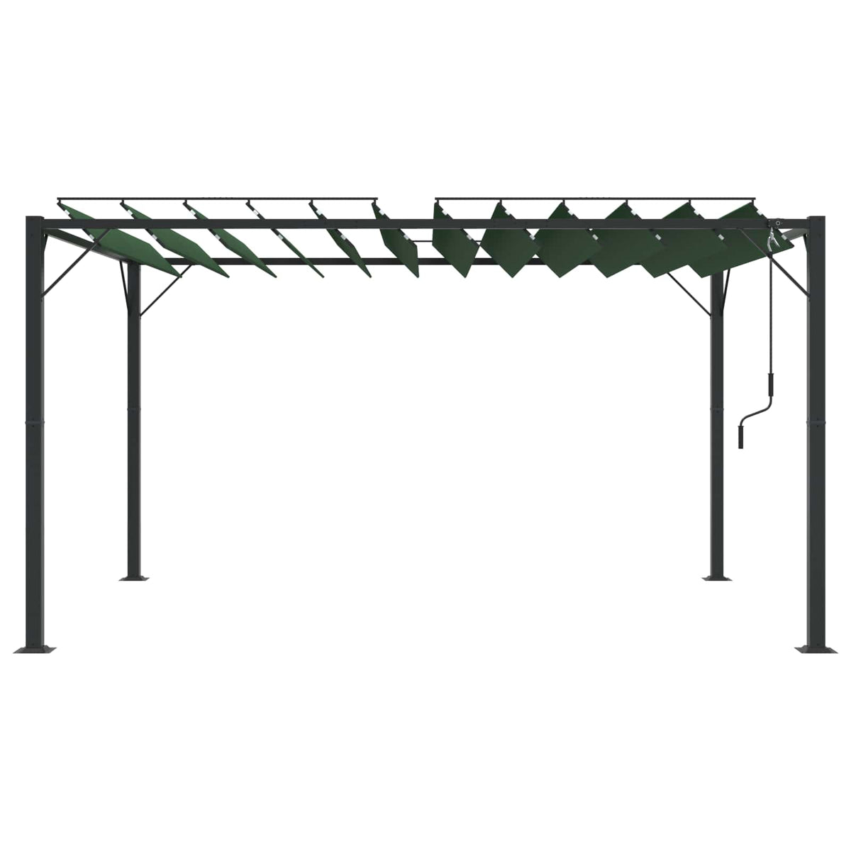 Gazebo Met Louvrezend Dak 3 X 4 X 2,14 M