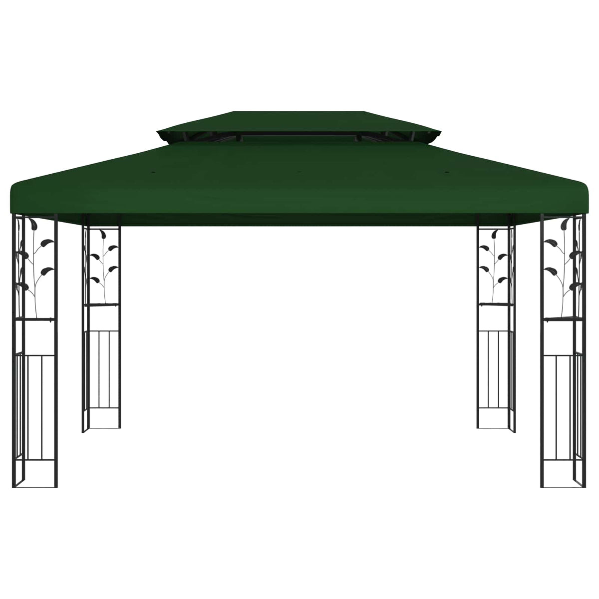 Prieel 3,97 X 2,96 X 2,68 M Groen Polyester En Staal