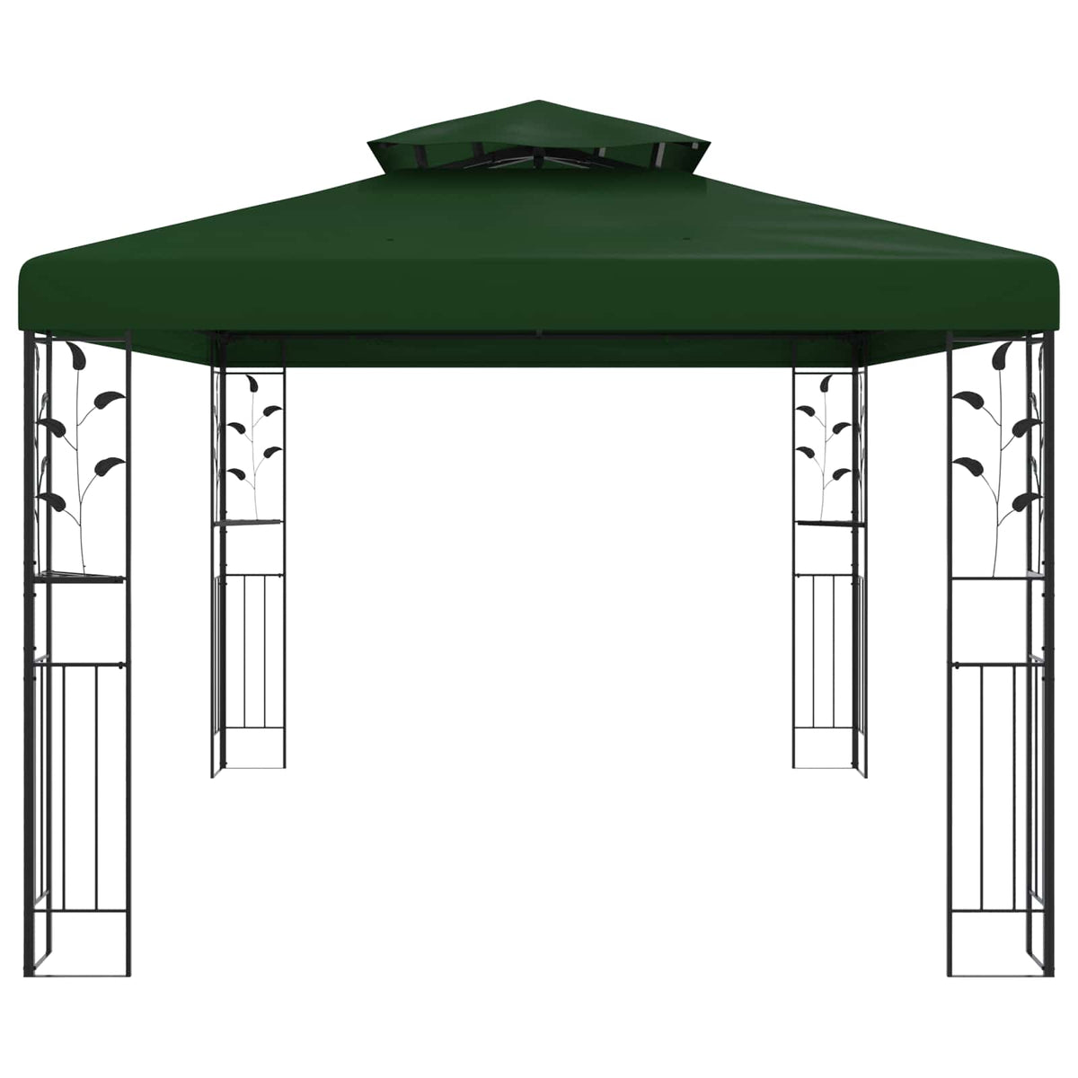 Prieel 3,97 X 2,96 X 2,68 M Groen Polyester En Staal