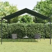 Prieel 4 X 4 X 2,6 M Taupe Polyester En Staal
