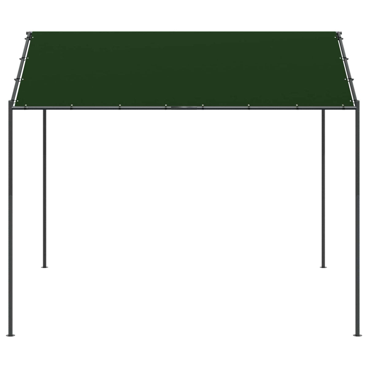 Prieel 4 X 4 X 2,6 M Taupe Polyester En Staal