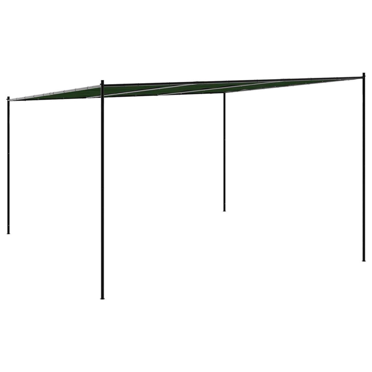 Prieel 4 X 3,98 X 2,67 M Groen Polyester En Staal