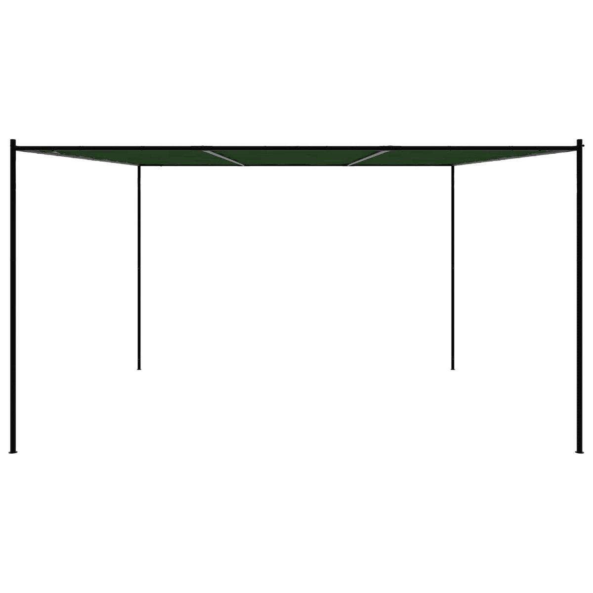 Prieel 4 X 3,98 X 2,67 M Groen Polyester En Staal