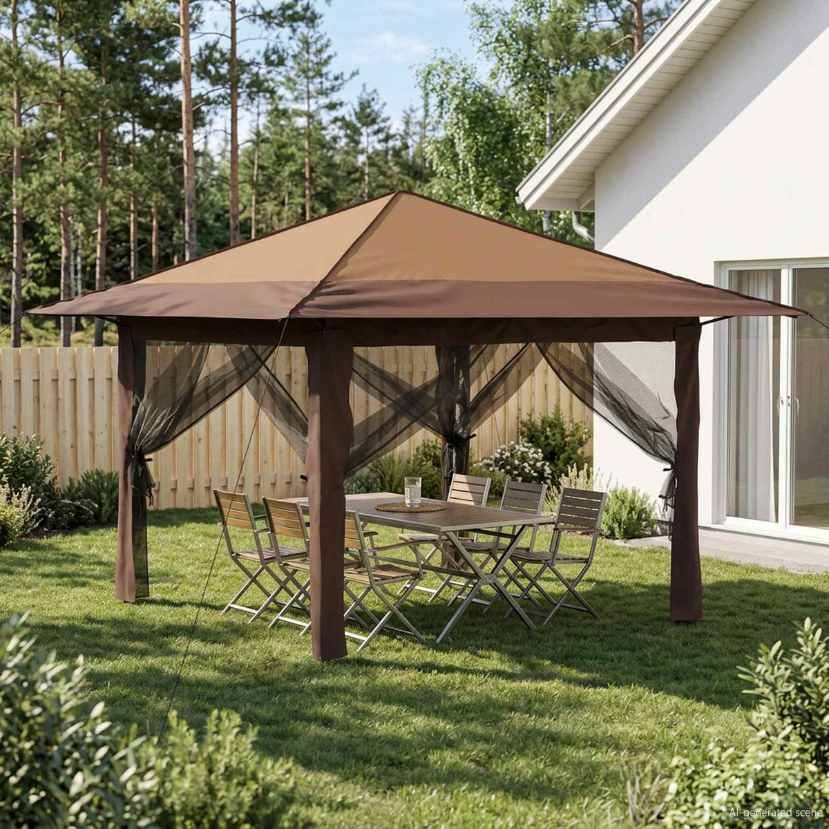 Tuinpaviljoen 3,3 X 3,3 M