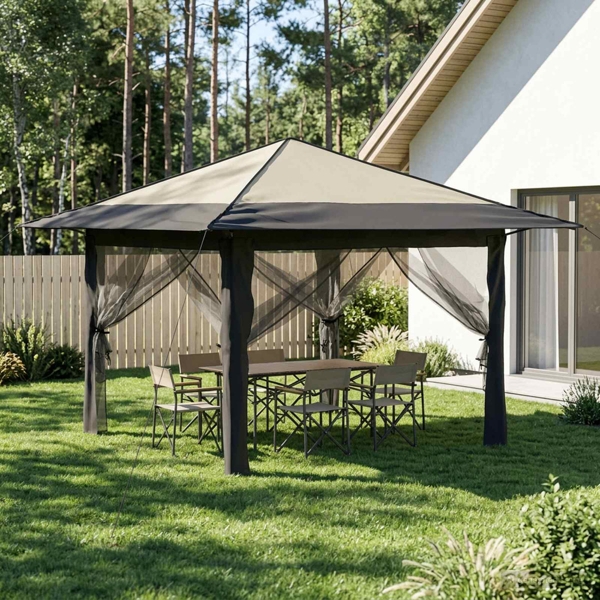 Tuinpaviljoen 3,3 X 3,3 M