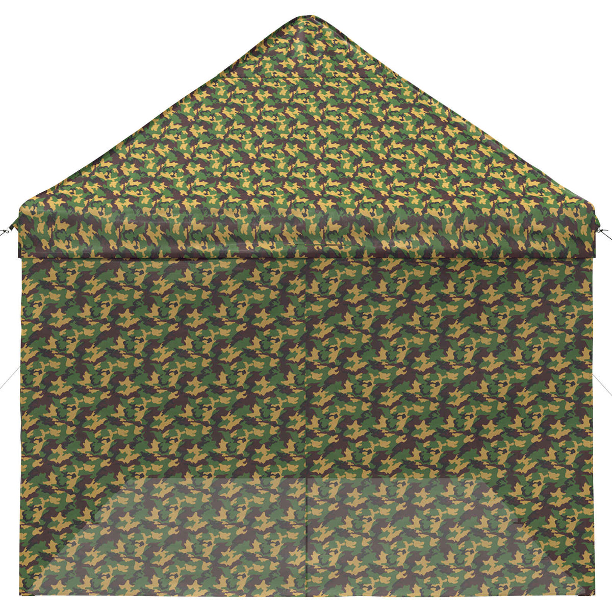 Luifel Tent Met 4 Zijkanten 2,9 X 5,8 M Leger Camouflage