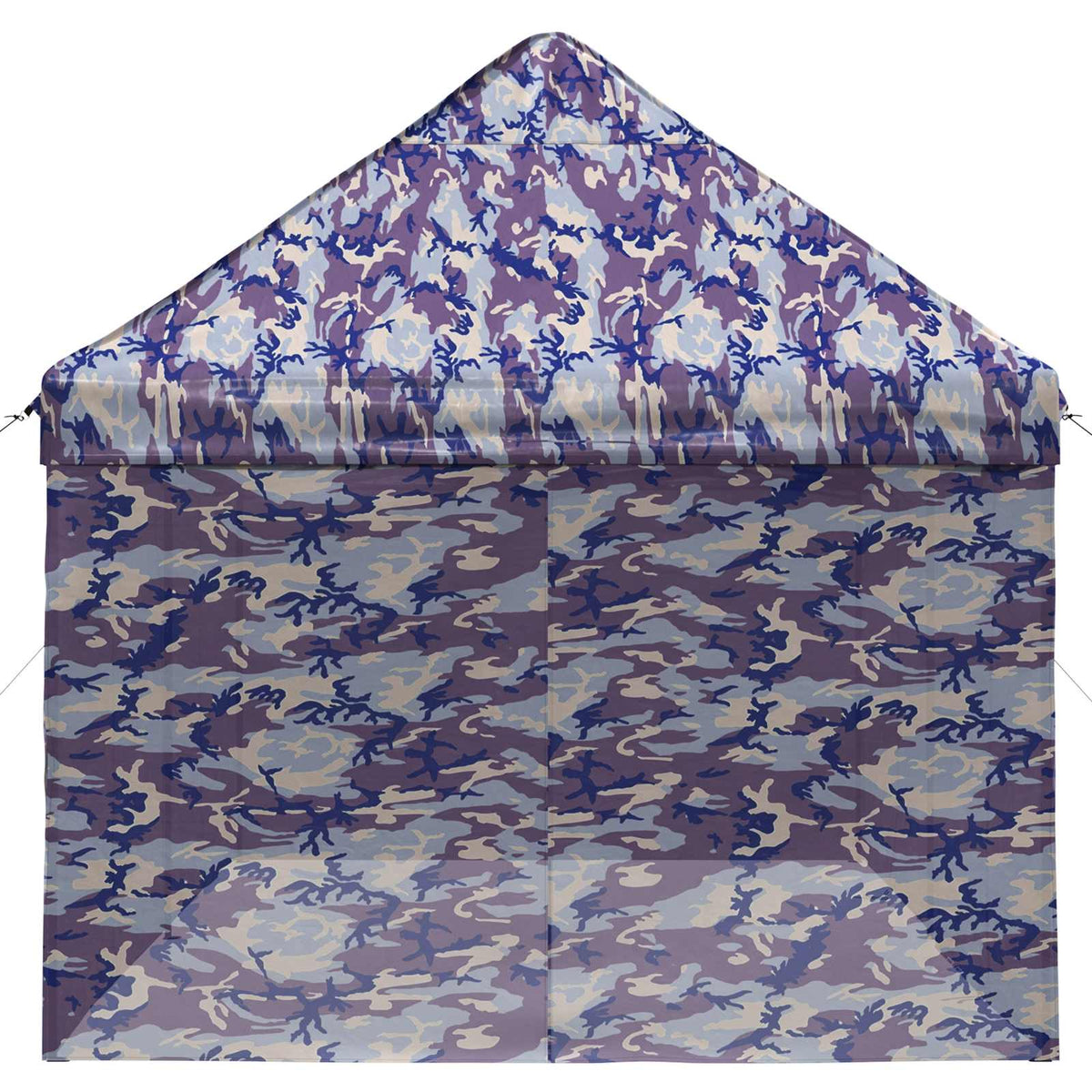 Pop-Up Gazebo Met 4 Zijwanden 3 X 6 M Blauw Camouflage