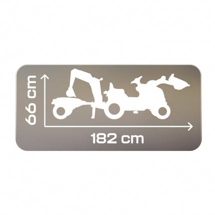 Tracteur + remorque Smoby Builder Max