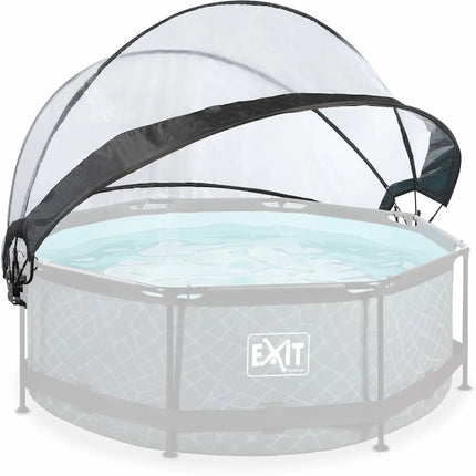 EXIT Auvent de piscine rond 244 cm - universel