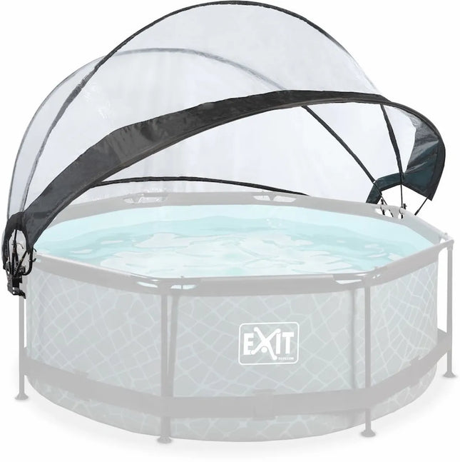 EXIT Auvent de piscine rond 244 cm - universel