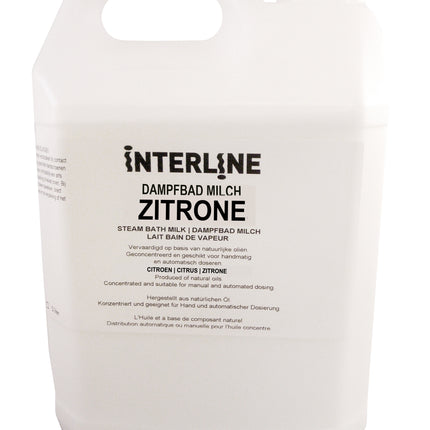 Interline Baño De Vapor Leche Limón - 5 Ltr