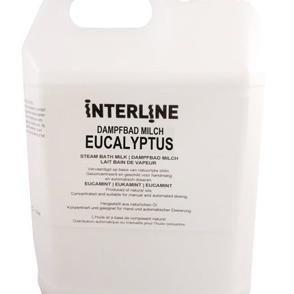 Interline Leche De Baño De Vapor Eucalipto - 5 Ltr