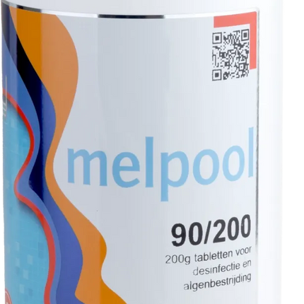 Melpool grote chloortabletten 200 grams 1 kg