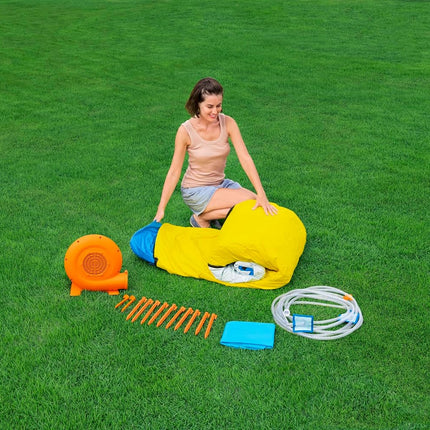 Bestway H2OGO! Mount Splashblast Mega-Wasserpark – 435 cm x 286 cm x 267 cm