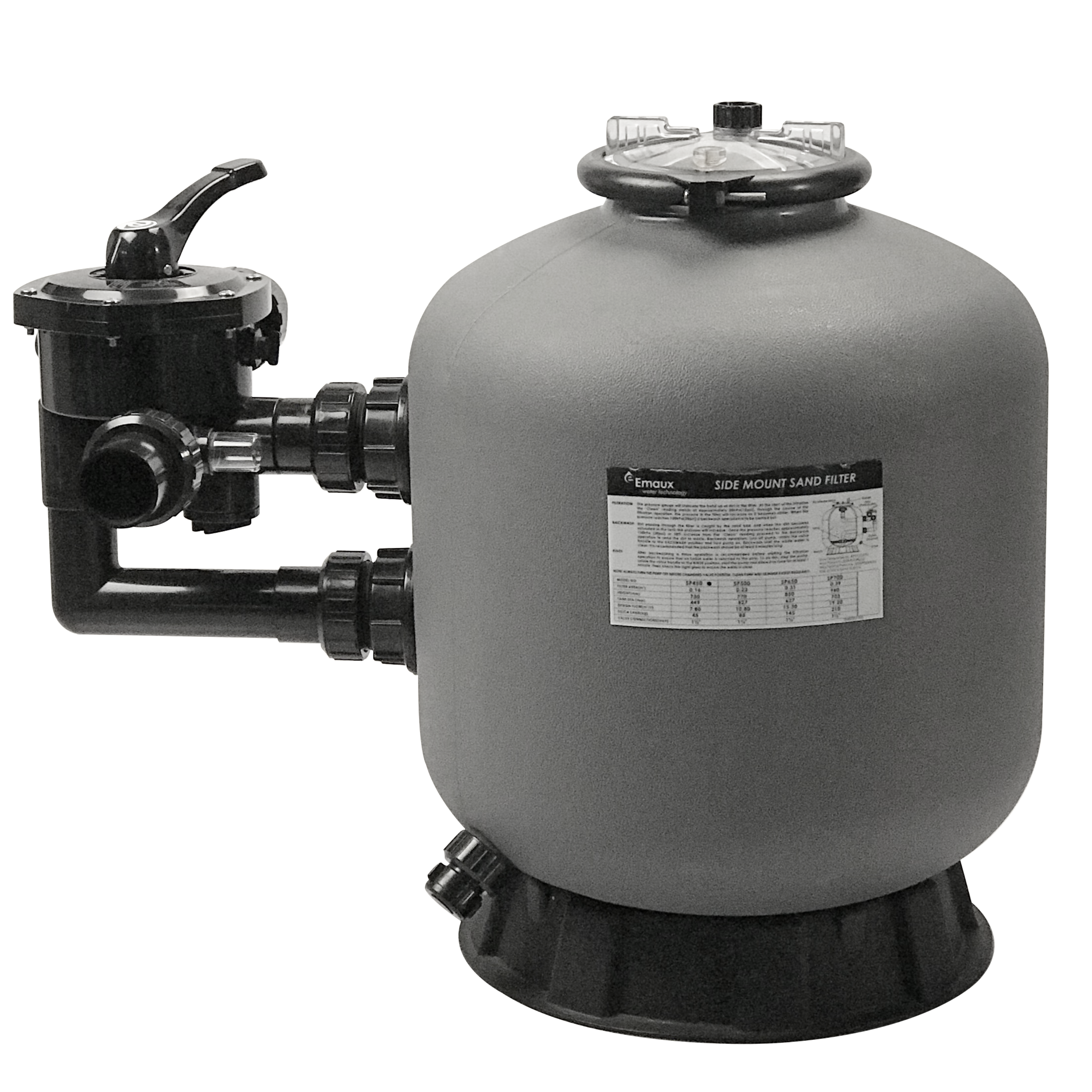 Poolex HDPE-450 Opti side mount zandfilter 7,8 m³