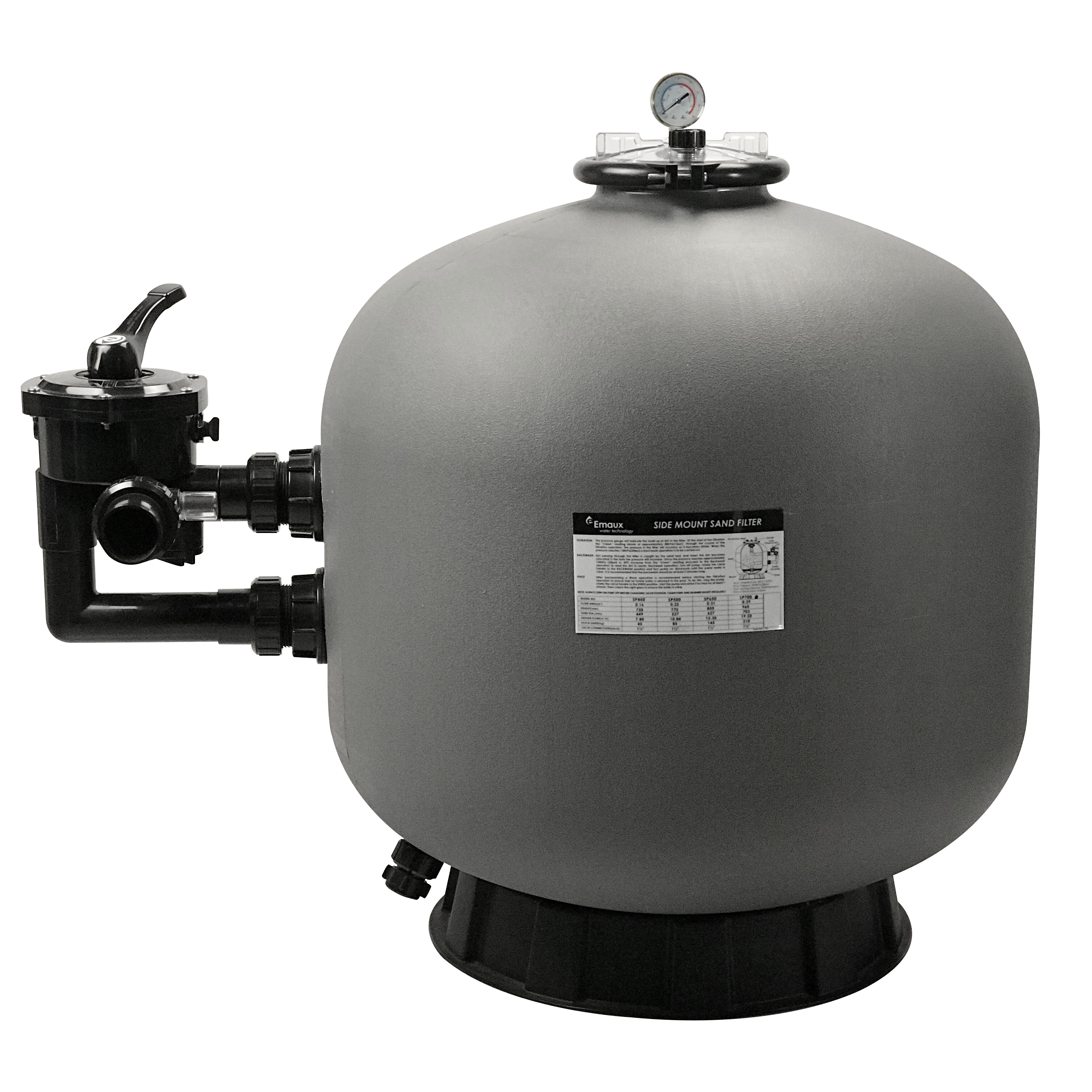 Poolex HDPE-450 Opti side mount zandfilter 7,8 m³