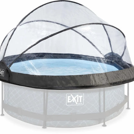 EXIT Auvent de piscine rond 244 cm - universel