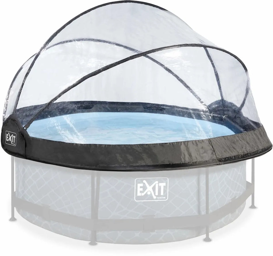 EXIT Auvent de piscine rond 244 cm - universel
