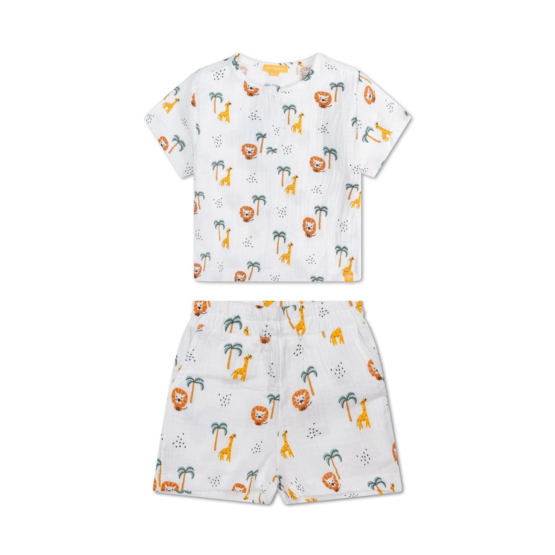 Swim Essentials - Jungle | Meerkleurig Jongens Set Strand - Muslin