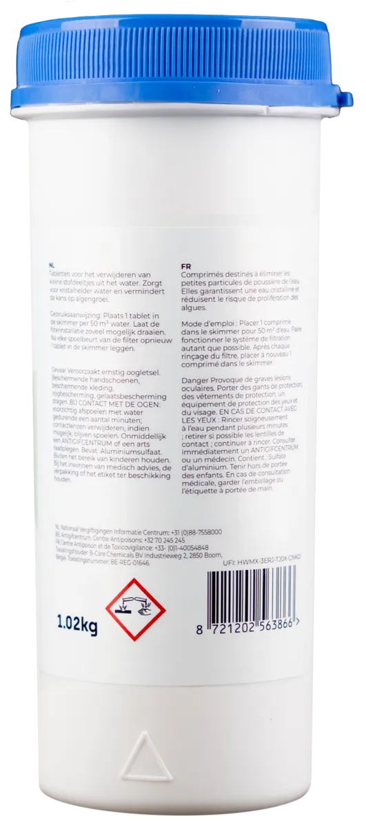 W'eau Flockungstabletten 2-in-1 (1 kg)