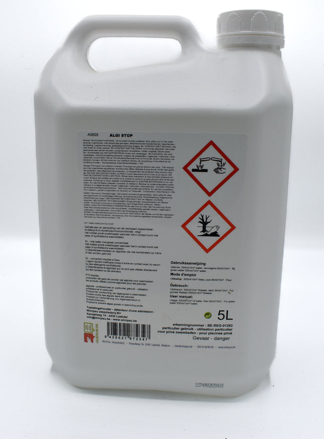 Rijo Anti-Algen 5 Liter – Professionelle Algenbekämpfung