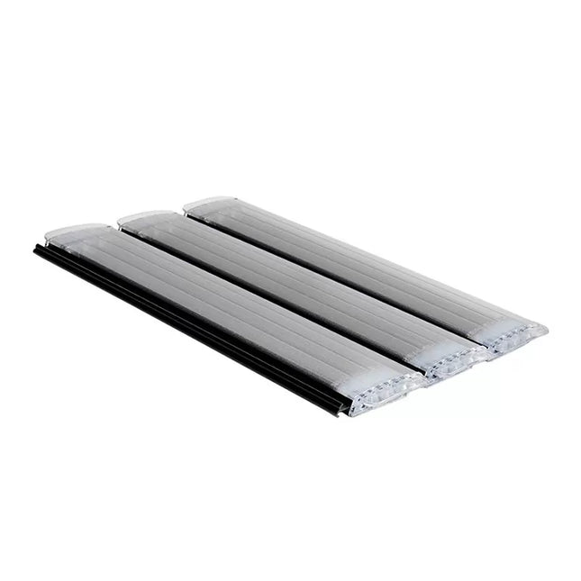 Cache persiennes polycarbonate Solar Silver