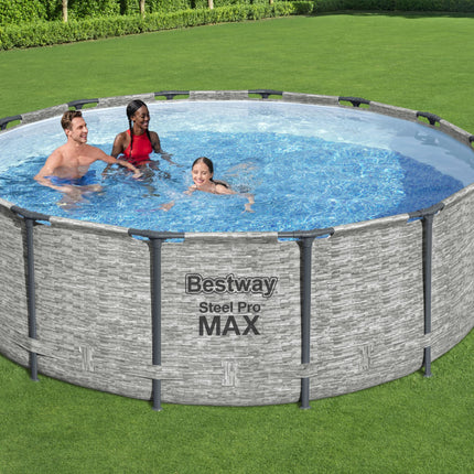 Bestway Steel Pro MAX Rond Frame Zwembad Set 427 cm × 122 m