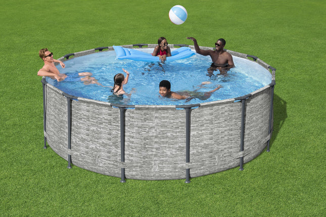 Bestway Steel Pro MAX Rond Frame Zwembad Set 427 cm × 122 m