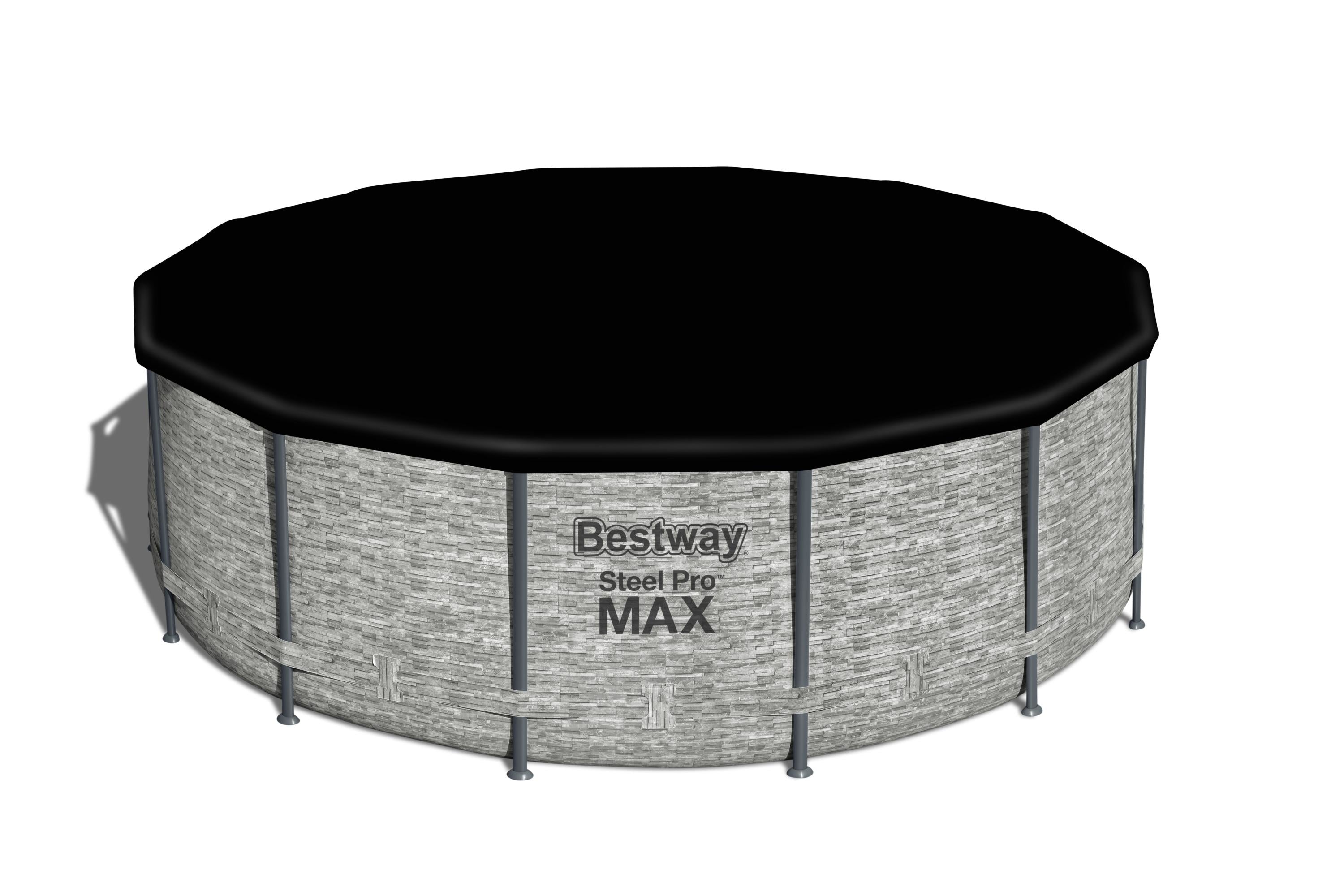 Bestway Steel Pro MAX Rundes Frame Pool Set 427 cm × 122 m
