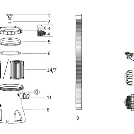 Bestway Steel Pro MAX Rond Frame Zwembad Set 427 cm × 122 m