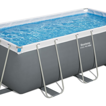 Bestway Steel Pro Max Aufstellpool-Set, 412 cm x 201 x 122 cm