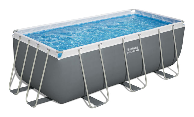 Bestway Steel Pro Max Aufstellpool-Set, 412 cm x 201 x 122 cm